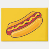 Grilled Hot Dog Magneet (Voorkant)