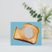grilled-kaas Sandwich Briefkaart (Staand voorkant)