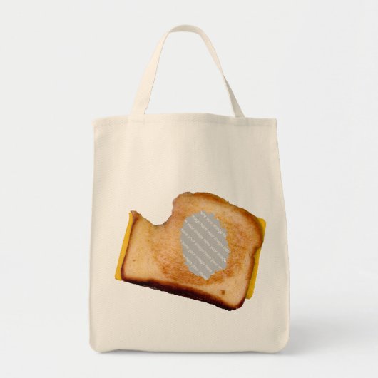  grilled-kaas Sandwich Tote Bag (Voorkant)