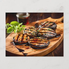 Grilled Portobello Mushroom Briefkaart