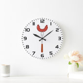 Grilled Sausage on BBQ Fork Grote Klok