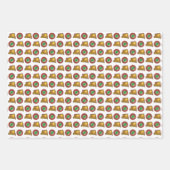 Grilled Toasted Cheese Sandwich en Tomato Soup Inpakpapier Vel (Voorkant)