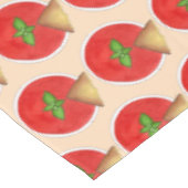 Grilled Toasted Cheese Toastie Tomato Basil Soup Tafelkleed (Gekanteld)