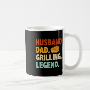 Grillen Bbq Vader Grappige Man Grill Vader Legende Koffiemok
