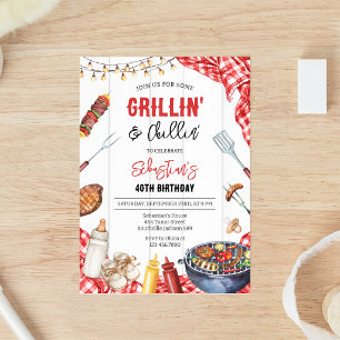 Grillen & Chillen Baby-q Achtertuin BBQ Baby Showe Kaart
