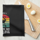 Grillen en koelen gepersonaliseerd theedoek (Quarter Fold)