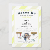 Grillen & Fixing Yellow Couples Douche Kaart (Voorkant)