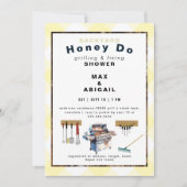 Grillen & Fixing Yellow Couples Douche Kaart (Voorkant)