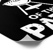 Grillen Funny Dad BBQ Party Roker Pork Grill Mas Poster (Hoek)