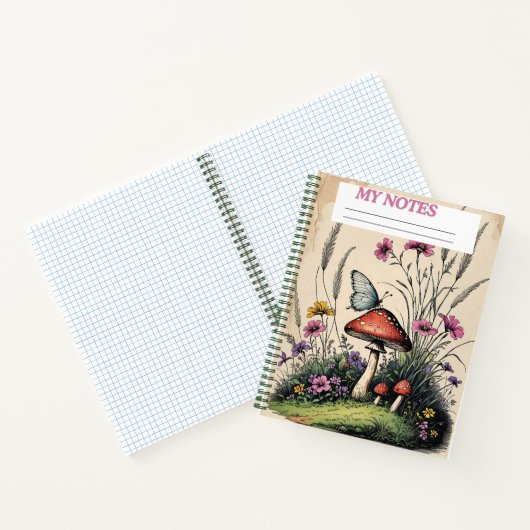 Grillen in het wild" notitieboek (Binnen)