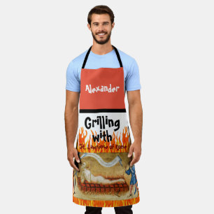 Grillen met St. Lawrence All-Over Print Schort