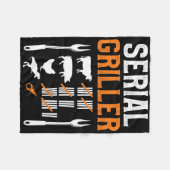 Griller Bbq Serie  Fleece Deken (Voorkant (Horizontaal))