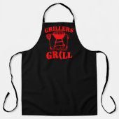 Grillers Gonna Grill Worst Barbecue Rood Schort (Voorkant)