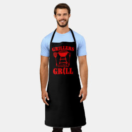 Grillers Gonna Grill Worst Barbecue Rood Schort