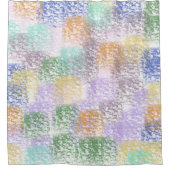 grillig Abstract Douchegordijn (Voorkant)