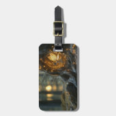 grillig afbeelding van een fee in de holte van een bagagelabel (Voorkant verticaal)