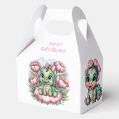 grillig Baby shower dino delight Bedankdoosjes (Voorkant)