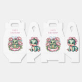 grillig Baby shower dino delight Bedankdoosjes (Ongevouwen)