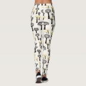 grillig baobab-boompatroon leggings (Achterkant)