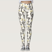 grillig baobab-boompatroon leggings (Voorkant)