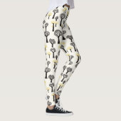 grillig baobab-boompatroon leggings (Rechts)