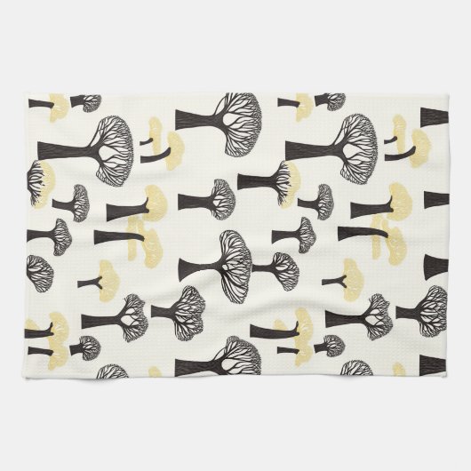 grillig baobab-boompatroon theedoek (Horizontaal)