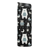 grillig Beer familiepatroon Thermosbeker (Geroteerd rechts)