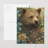 Grillig Beer in Vorst Briefkaart (Voorkant / Achterkant)