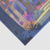 grillig betoverend bos tissuepapier (Detail)