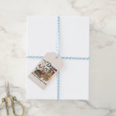 grillig boekenwoud cadeaulabel (Met Touw)