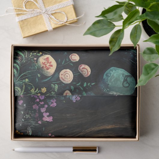 grillig bospad tissuepapier (Geschenk)