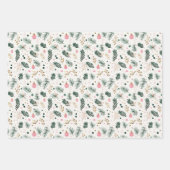 grillig botanisch inpakpapier vel (Voorkant 3)