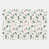 grillig botanisch inpakpapier vel (Voorkant 2)