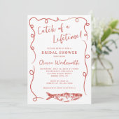 grillig doodle kustsardine Vrijgezellenfeest Kaart (Staand voorkant)