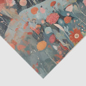 grillig dromerig landschap tissuepapier (Detail)