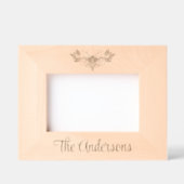 grillig, elegant en gepersonaliseerd gegraveerde lijstjes (Voorkant)