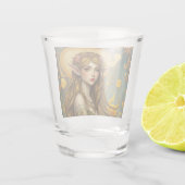 grillig elfmeisje shot glas (Achterkant)