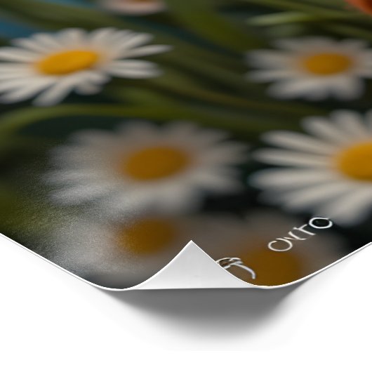 grillig fantasiewezen perfect poster (Hoek)