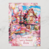 grillig feest ter ere van de zoete liefde kaart (Voorkant / Achterkant)