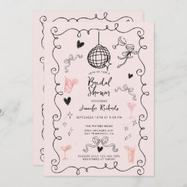 grillig geïllustreerd Vrijgezellenfeest Kaart