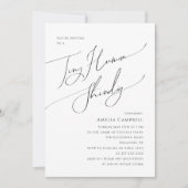 grillig genderneutraal klein menselijk Baby shower Kaart (Voorkant)