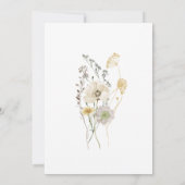 grillig grasland | huwelijksuitnodiging kaart (Achterkant)