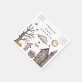 grillig halloween Baby shower Servet (Hoek)