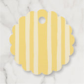 Grillig Handgetekend Dat is Amor Bruidsmeisjeshowe Bedankjes Labels (Achterkant)