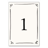 Grillig Handgetekend Kaart (Achterkant)
