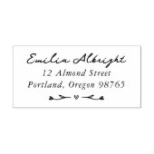 grillig  handschrift retouradres rubberstempel (Afrduk)