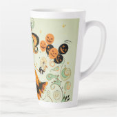 grillig/heks/pompoen/herfst latte mok (Rechts)