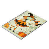 grillig/heks/pompoen/herfst notitieboek (Linkerzijde)