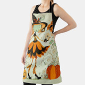 grillig/heks/pompoen/herfst schort (Insitu)