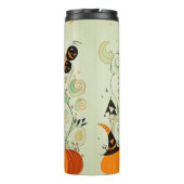 grillig/heks/pompoen/herfst thermosbeker (Achterkant)